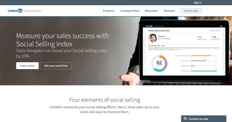 social selling lead magnet idea