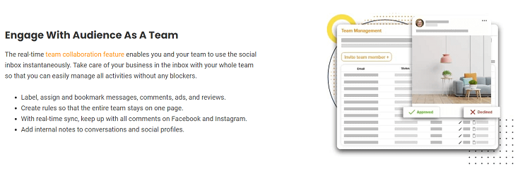 Social Champ is currently in the Beta phase of launching a new feature called Engage.