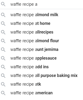 Autocomplete more suggestions