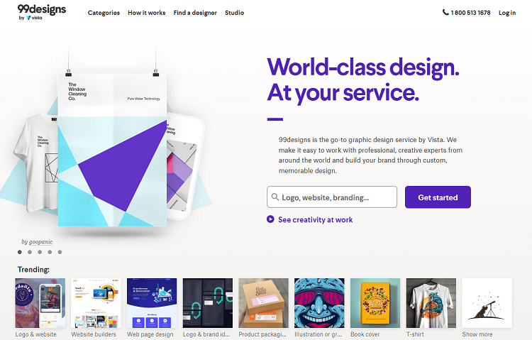 99designs – Best Freelance Graphics Job Website