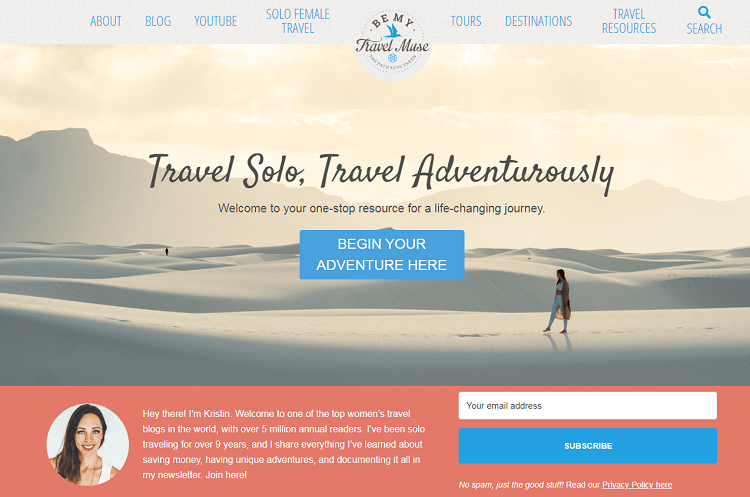 This is Be My Travel Muse travel blog.