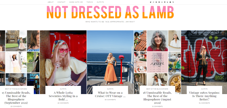 35 Trendiest Fashion Blog Examples in 2023 - 10Web