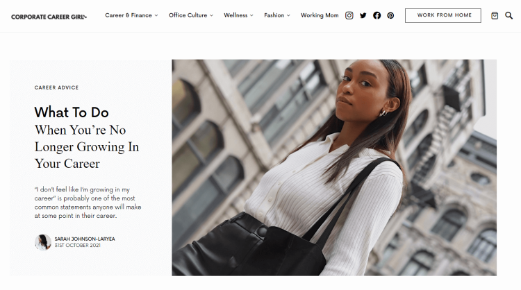Corporate Career Girl Blog