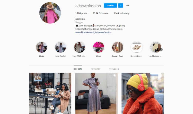 Edaowa Fashion - Best Risk-Taking Fashion Blog