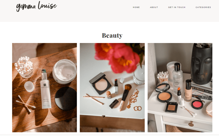 Gemma Louise Best New Beauty Blogs