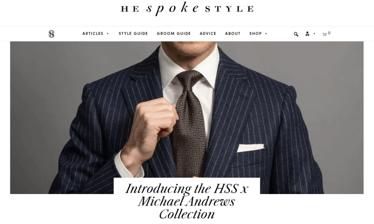 He Spoke Style Best Men's Lifestyle Blog