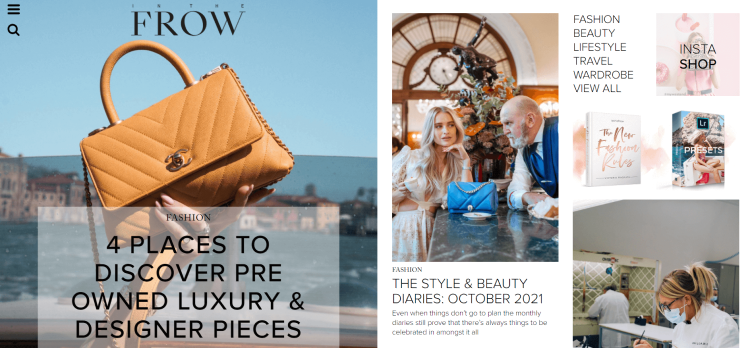 In the Frow - Best Designer Fashion Blog