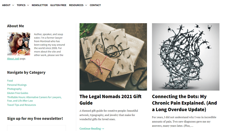 This is Legal Nomads travel blog.