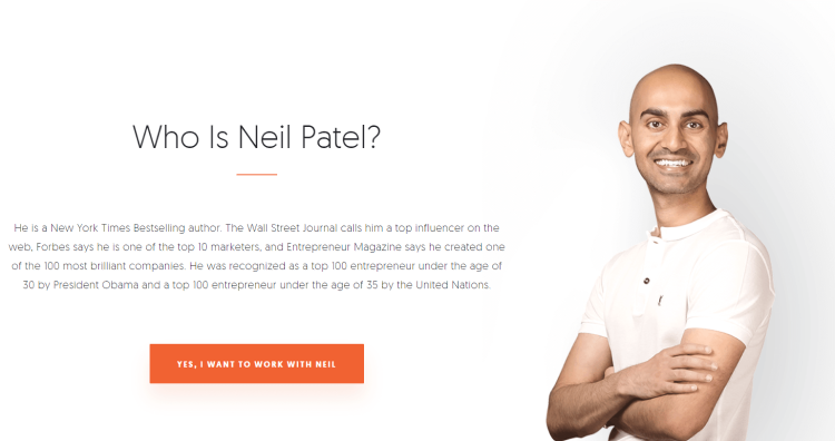 Neil Patel Best Entrepreneur Lifestyle Blog
