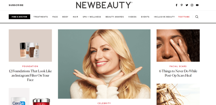 New Beauty Best Beauty Advice Blog Page