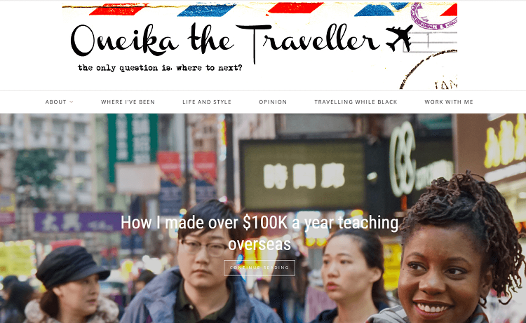 This is Oneika The Traveller travel blog.