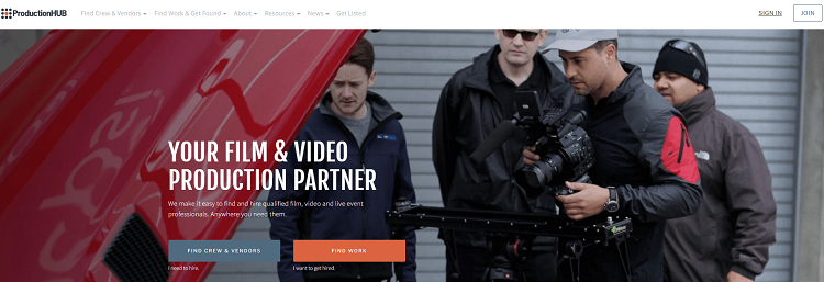 ProductionHUB – Best Freelance Website For Video Editors