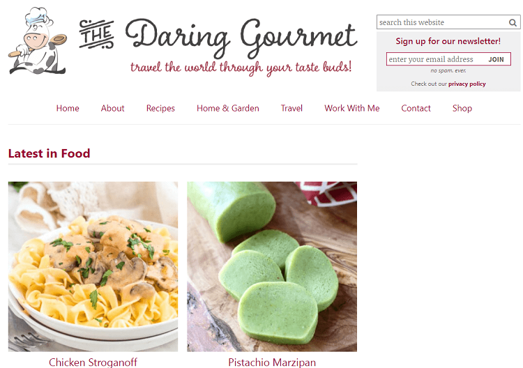 Gourmet food websites new arrivals