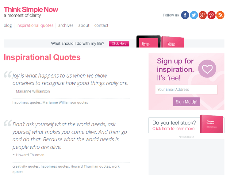 Think Simple Now - Best Motivational Blog