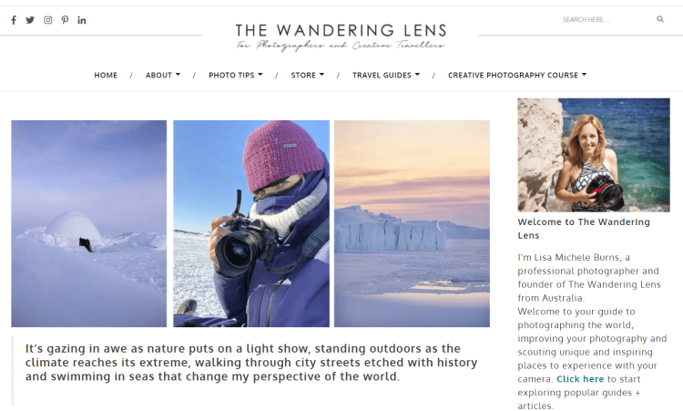 The Wandering Lens - Best Creative Photo Tips Blog