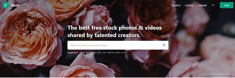 Stock Photography tool for nonprofit