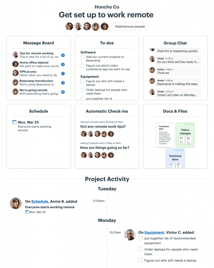 Basecamp tool for nonprofits