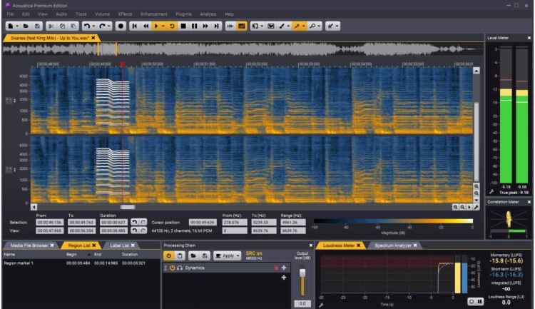 adjusting input level acon acoustica 7