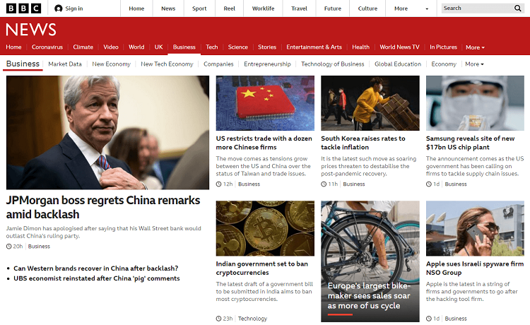 This is BBC News political blog.