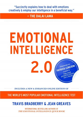 Best Leadership Book. Emotional Intelligence 2.0 by Travis Bradberry, Jean Greaves, Patrick Lencioni