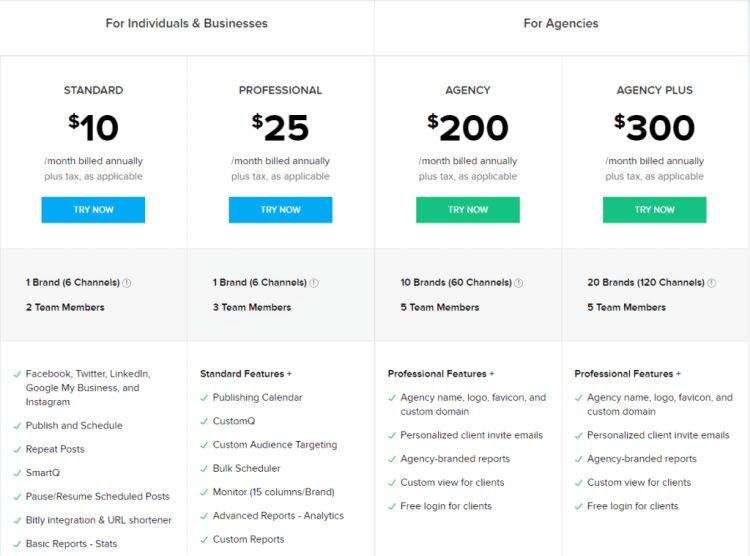 Best Social Media Management Tool for Social Media Coordination, Zoho and its pricing plans.