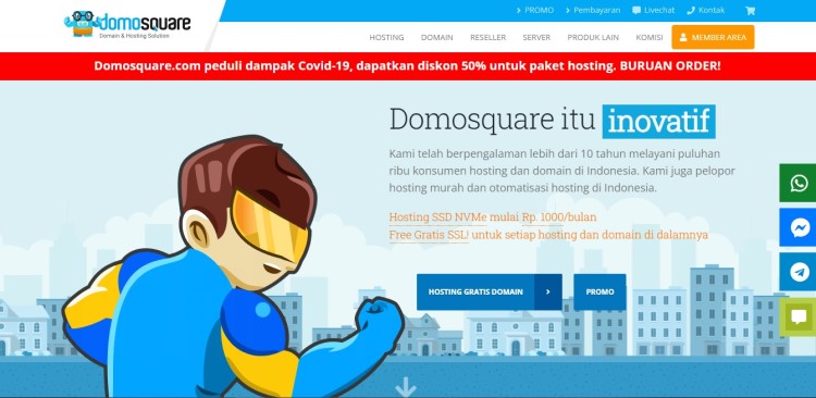 Best web hosting providers in Indonesia