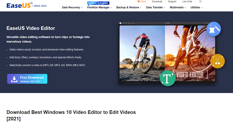 free mp4 video editor windows xp