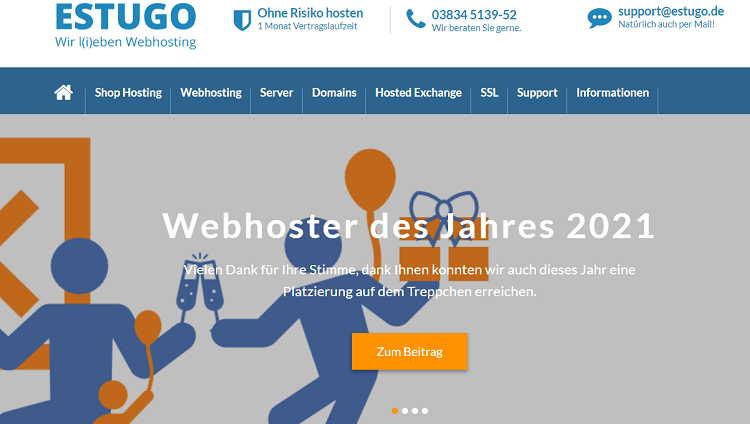 This is Estugo hosting provider in Germany.