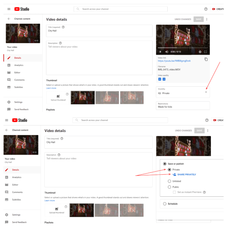 How to Share a Private YouTube Video 2023  Complete Guide  - 66