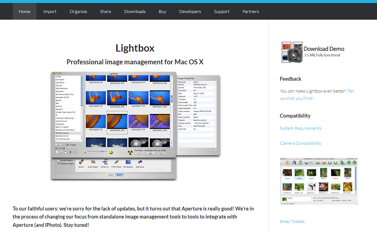 This is LighBox photo editing software.