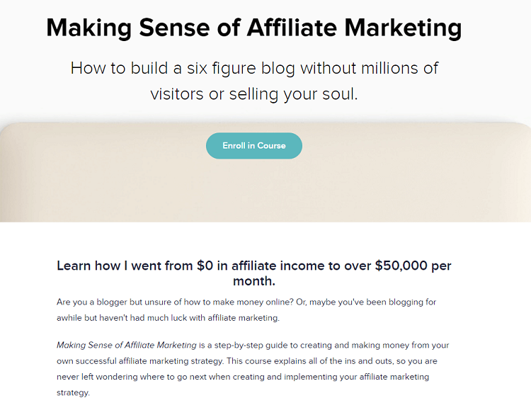 If you’re an intermediate or advanced blogger struggling to maximize the potential of your blog, this could be the best course for you. Making money from your blog starts with developing an effective affiliate marketing strategy.