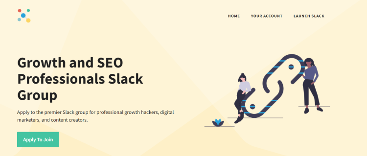 Growth and Seo Professionals page, one of the best online marketing communities.