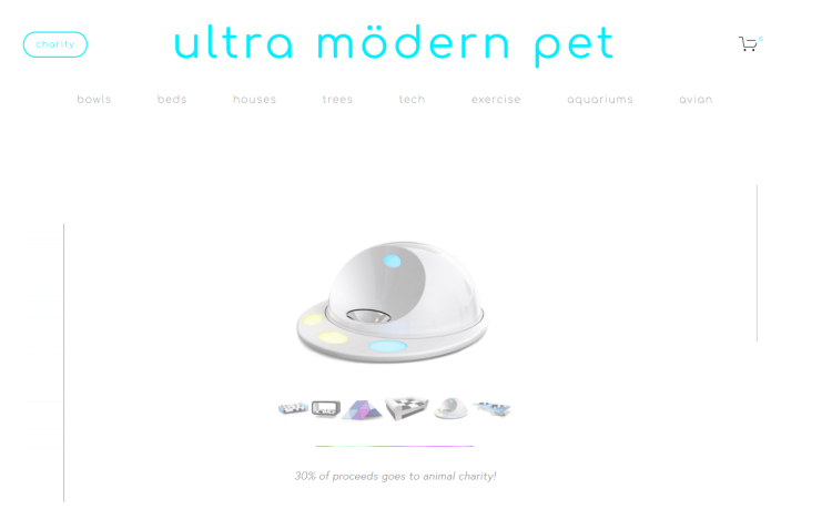 Pet Accessories Blog Ultra Modern Pet page with ultra modern products for pet such as a plate, place to sleep, etc.