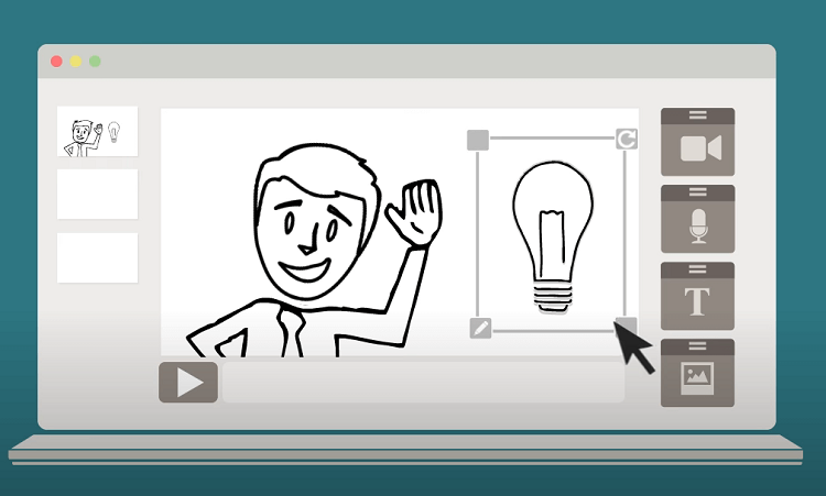 This is RawShorts whiteboard animation software.