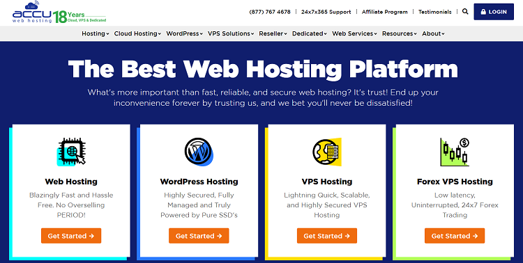 AccuWeb is a US web hosting provider founded in New Jersey in 2003.