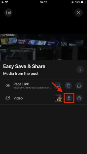 How to save a video from facebook guide, downloading in cloud.