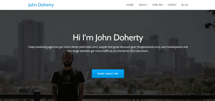 Best Marketing Blog, John Doherty.