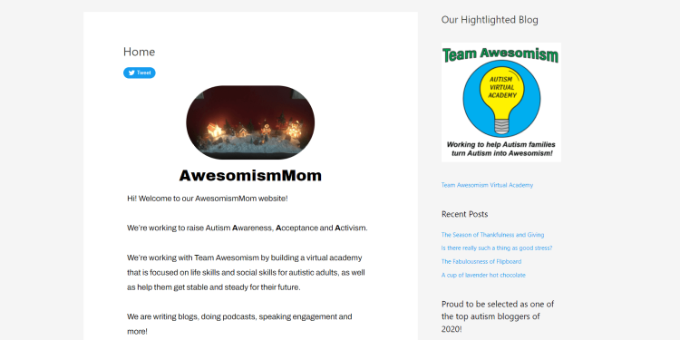 Mommy blog, Awesomism.