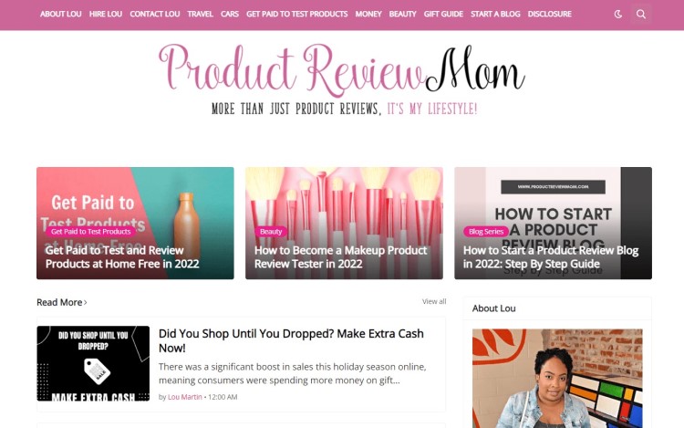 Mommy blog, Product Review mom.