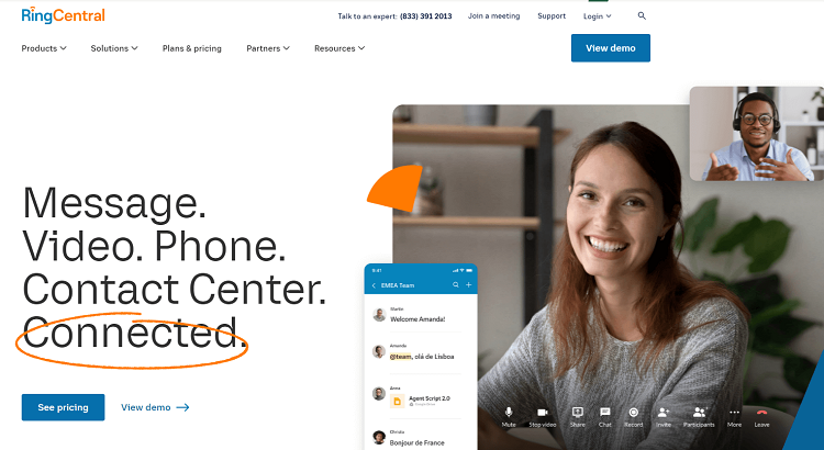 RingCentral’s extensive features meet a variety of business needs, though it is best for small to mid-sized companies.