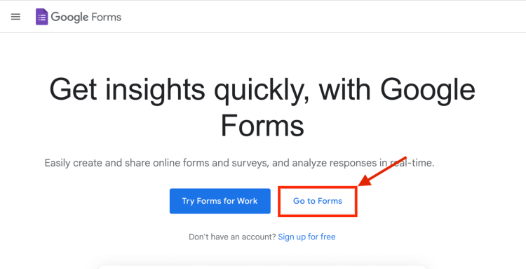 how to find answers on google form guide, going to forms.