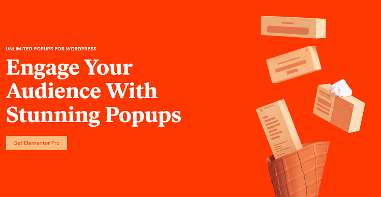 Pop-ups are one of the most popular strategies that marketers use on their websites to convert their visitors into clients.