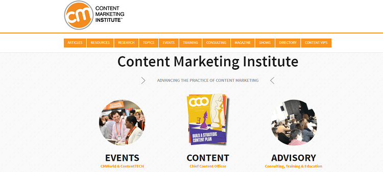 It’s perfect if you want to keep up with the latest content marketing trends.