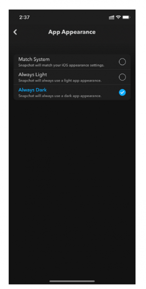 Snapchat Night Dark Mode 2023  Quick Guide  iOS   Android  - 98