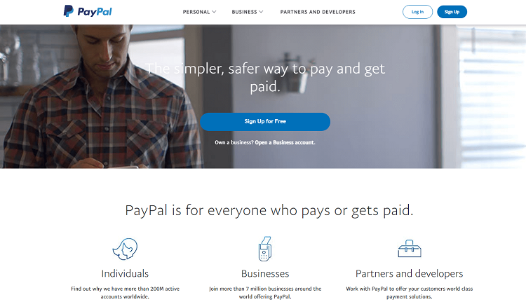 PayPal has been a very popular freelancer payment method for quite some time now.
