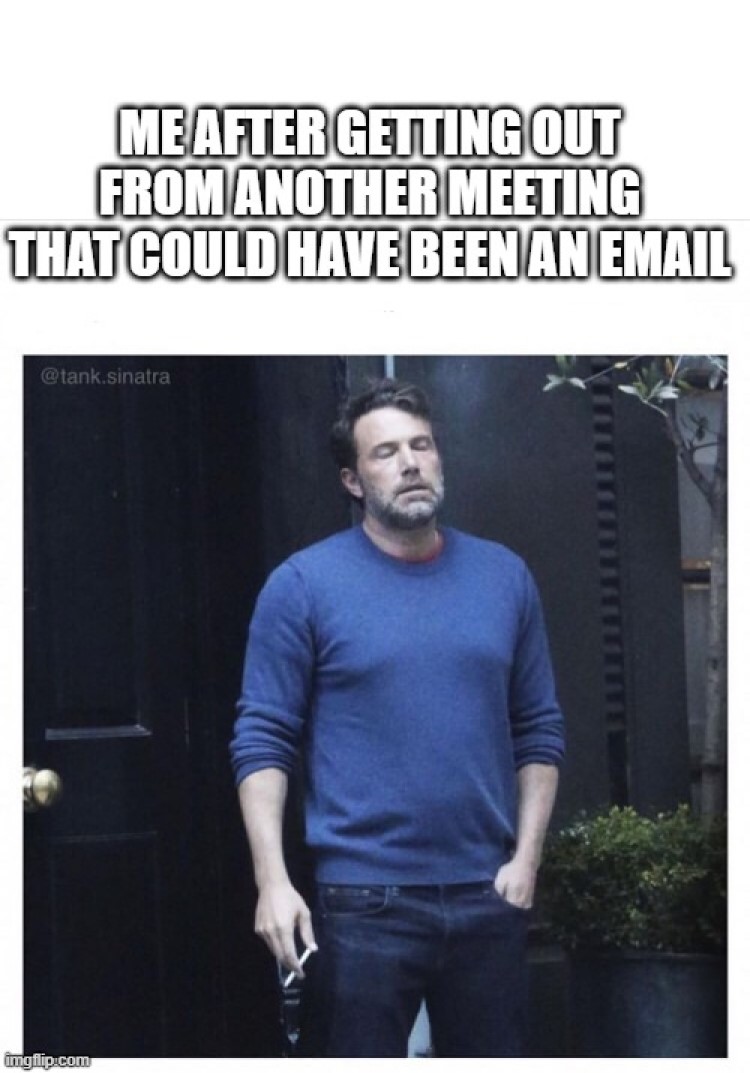 55 Best This Meeting Could Have Been An Email Memes