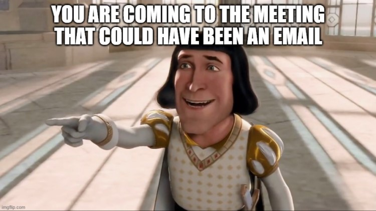 this meeting could have been an email memes 5