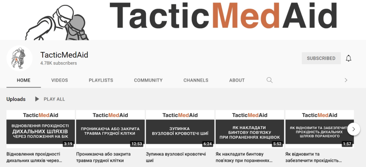 TacticMedAid.Free online courses.