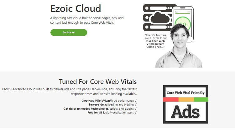 Ezoic Review: Cloud