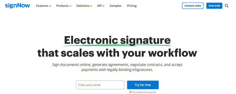 SignNow review - Founded in 2011, SignNow is an electronic signature business based on the cloud. The company's platform is based on the <a href=